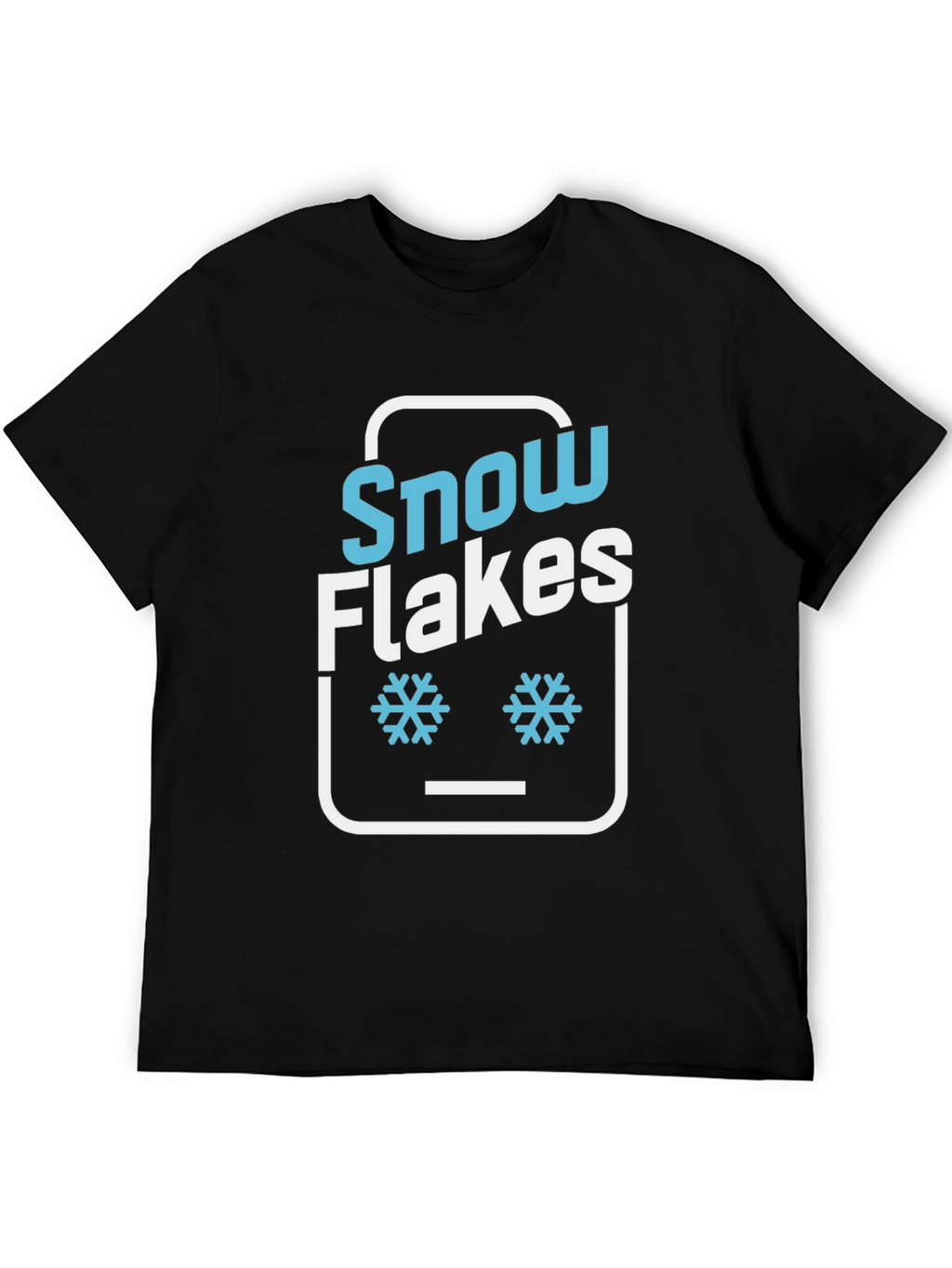 Snowflakes Graphic Tee - Fun Winter Design