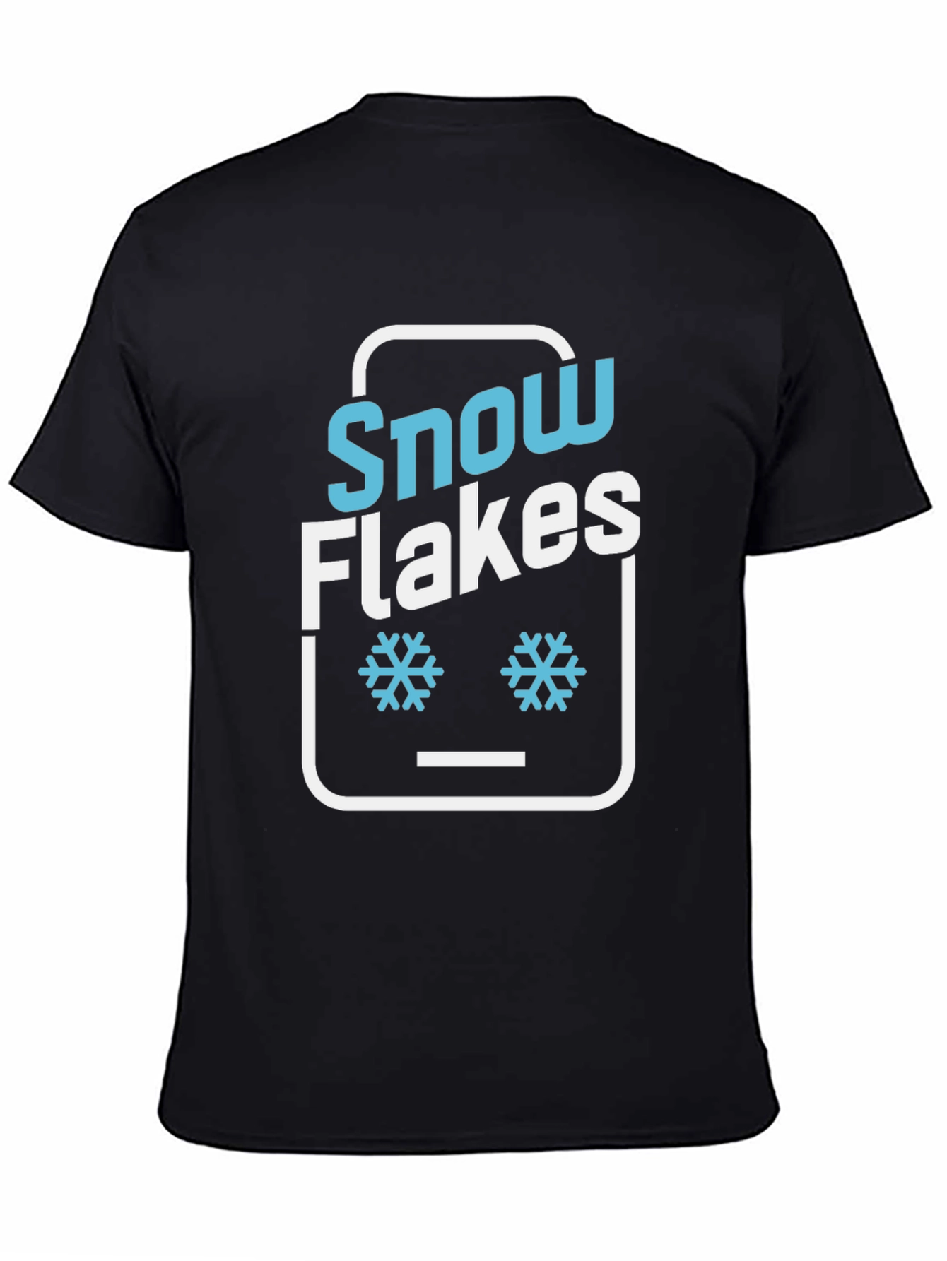 Snowflakes Graphic Tee - Fun Winter Design