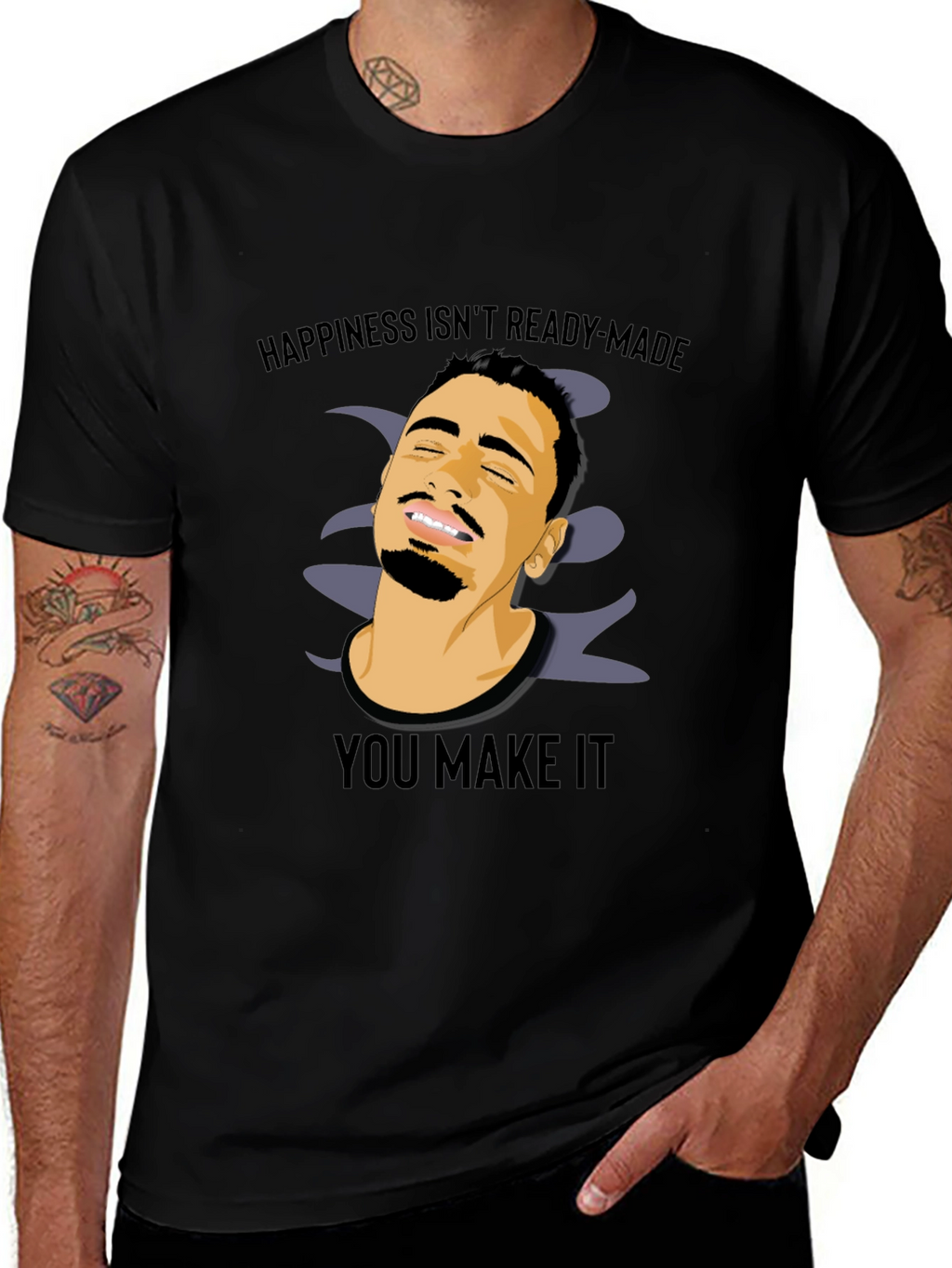 Happiness is Not Ready Made T-Shirt
