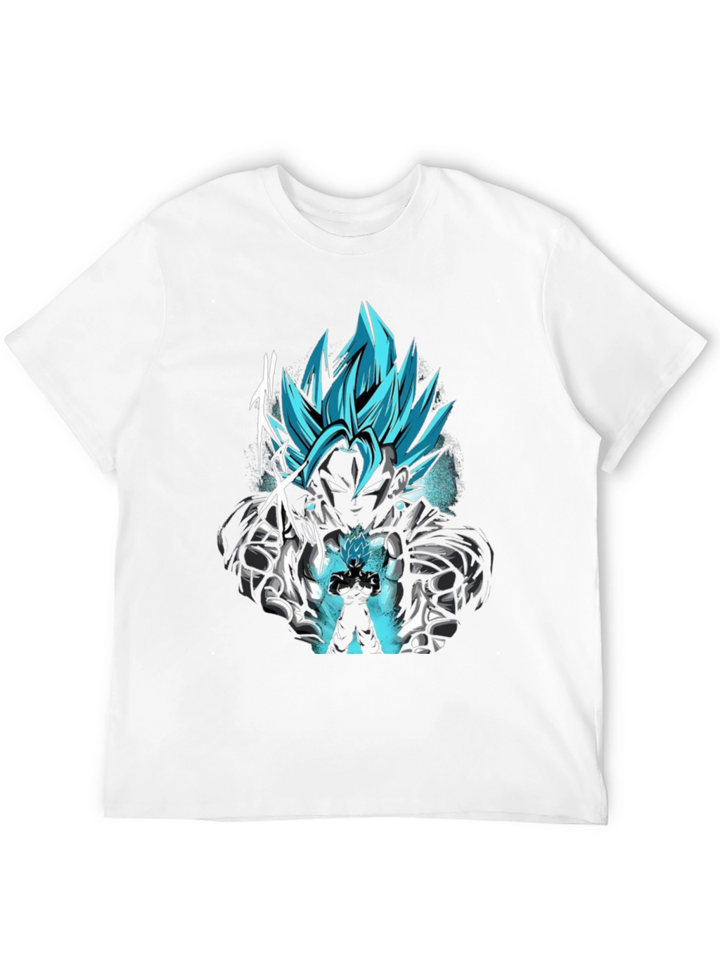 Vegito Blue Anime Graphic T-Shirt