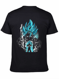 Vegito Blue Anime Graphic T-Shirt