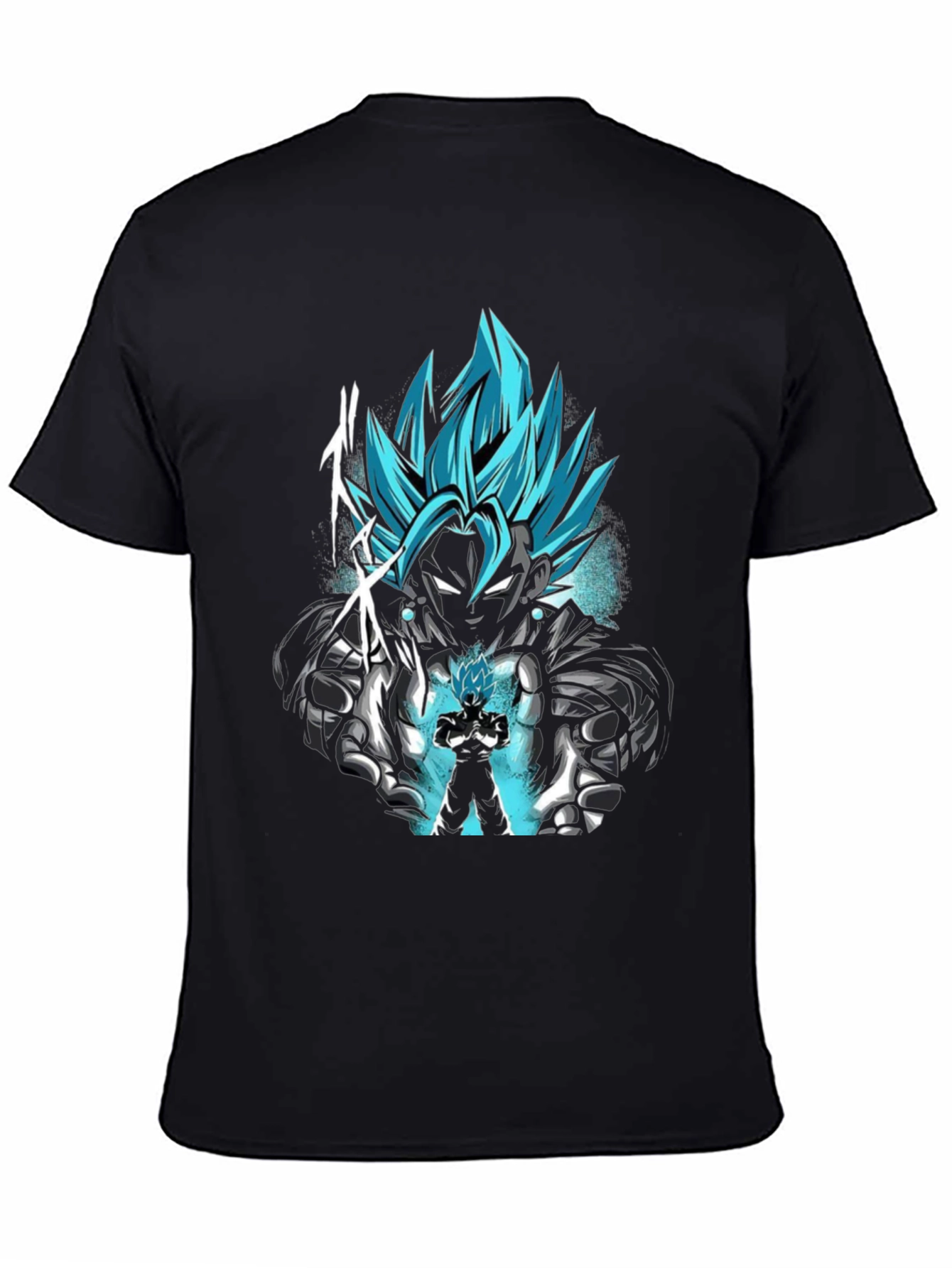 Vegito Blue Anime Graphic T-Shirt