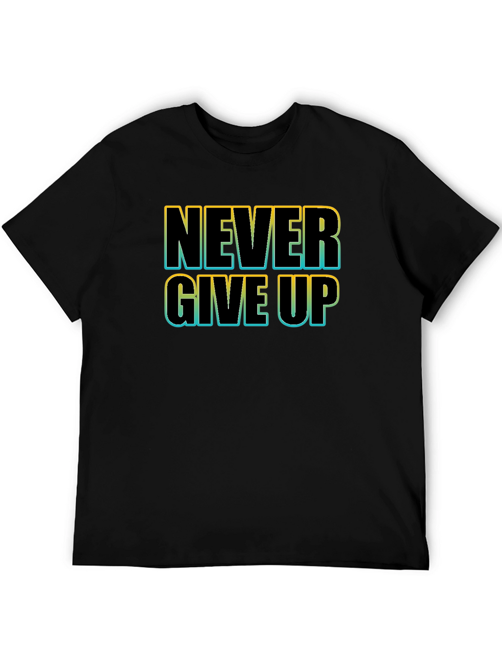Never Give Up Graphic T-Shirt