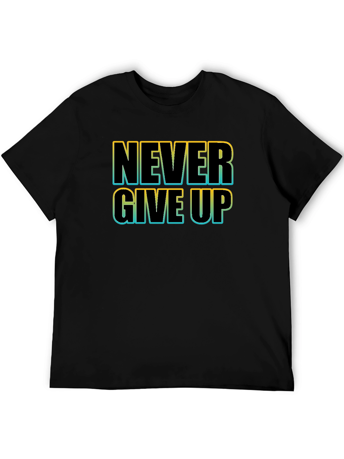 Never Give Up Graphic T-Shirt