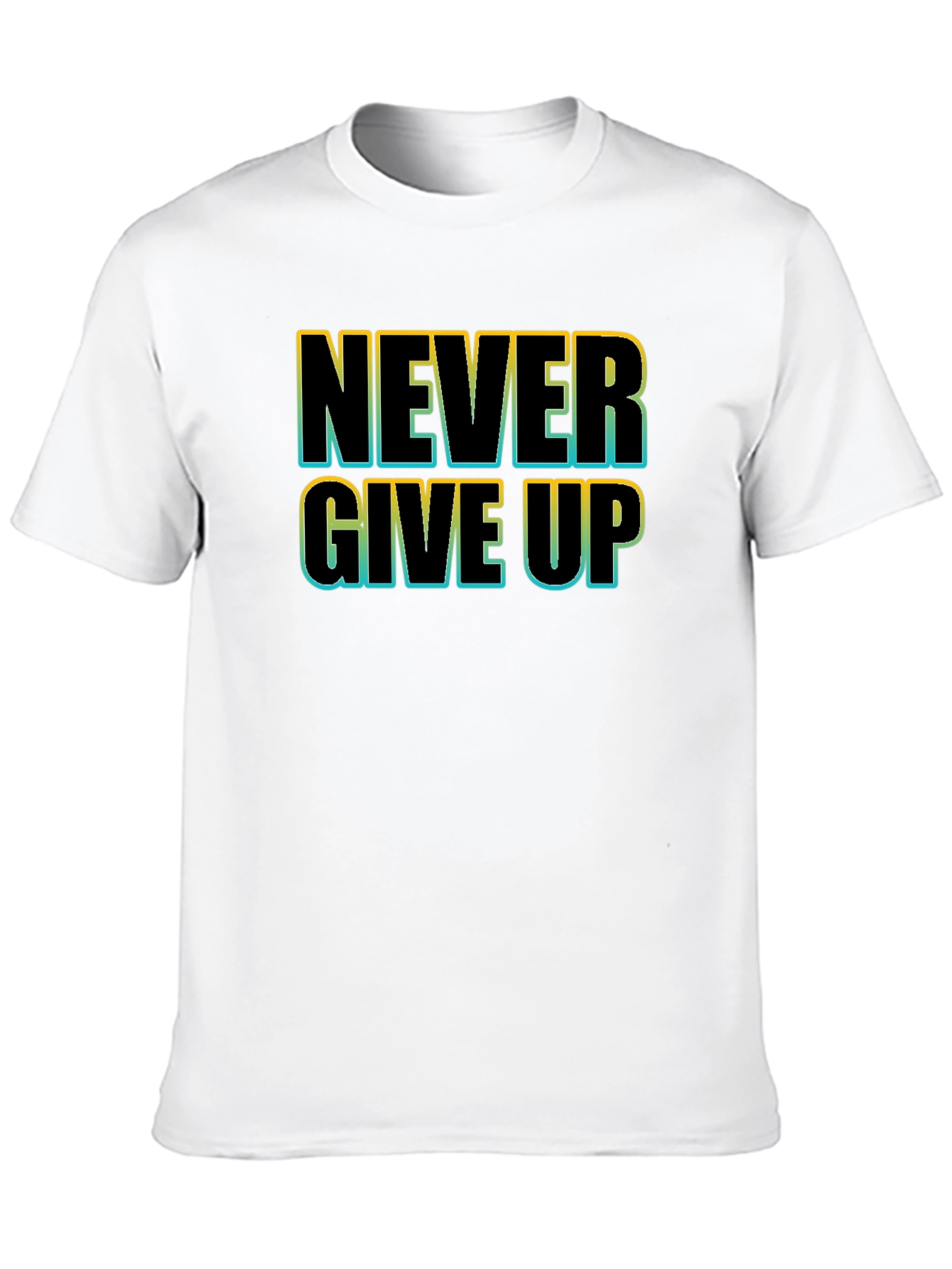 Never Give Up Graphic T-Shirt