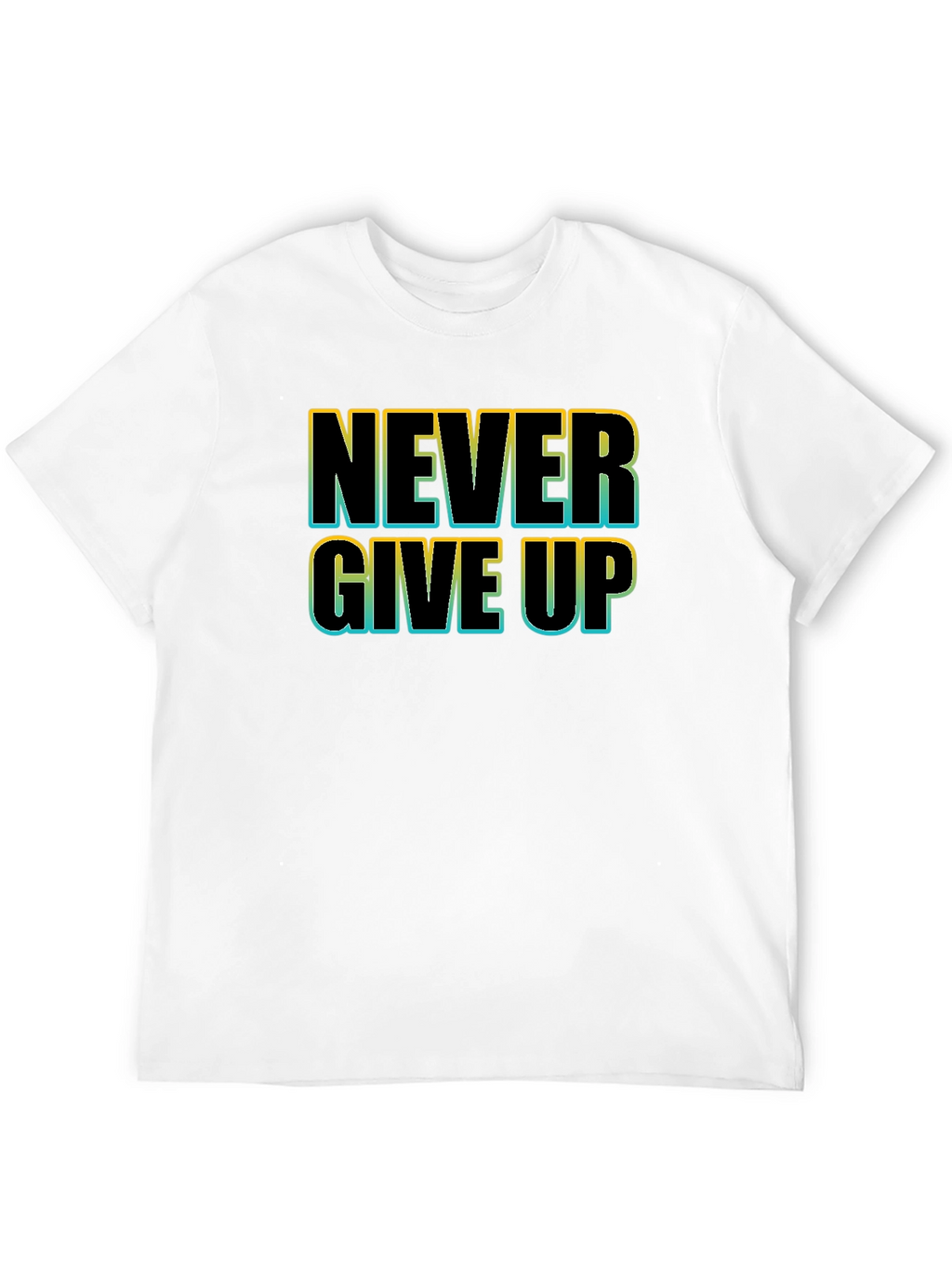 Never Give Up Graphic T-Shirt