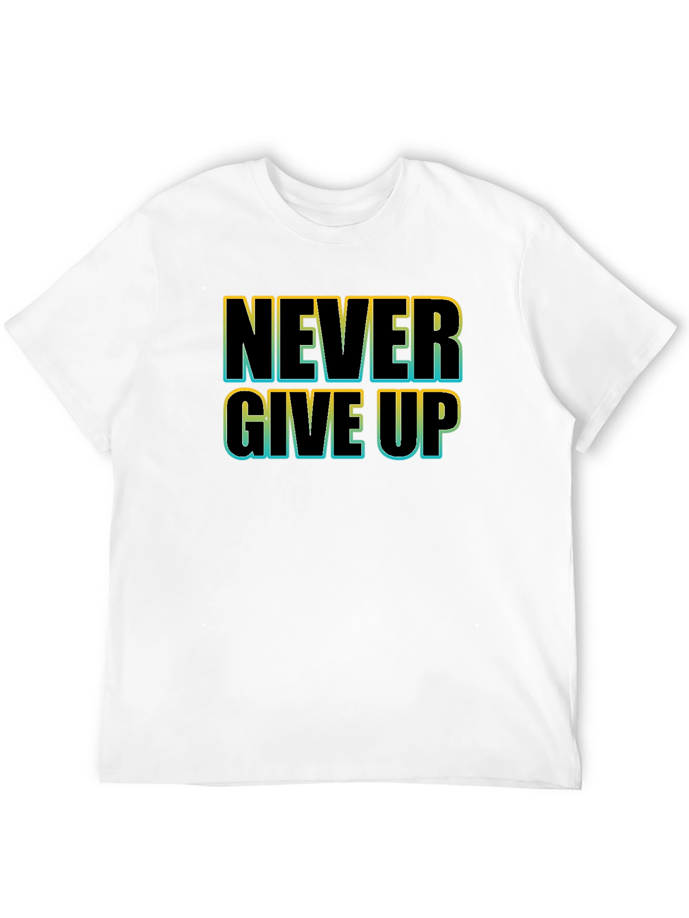Never Give Up Graphic T-Shirt
