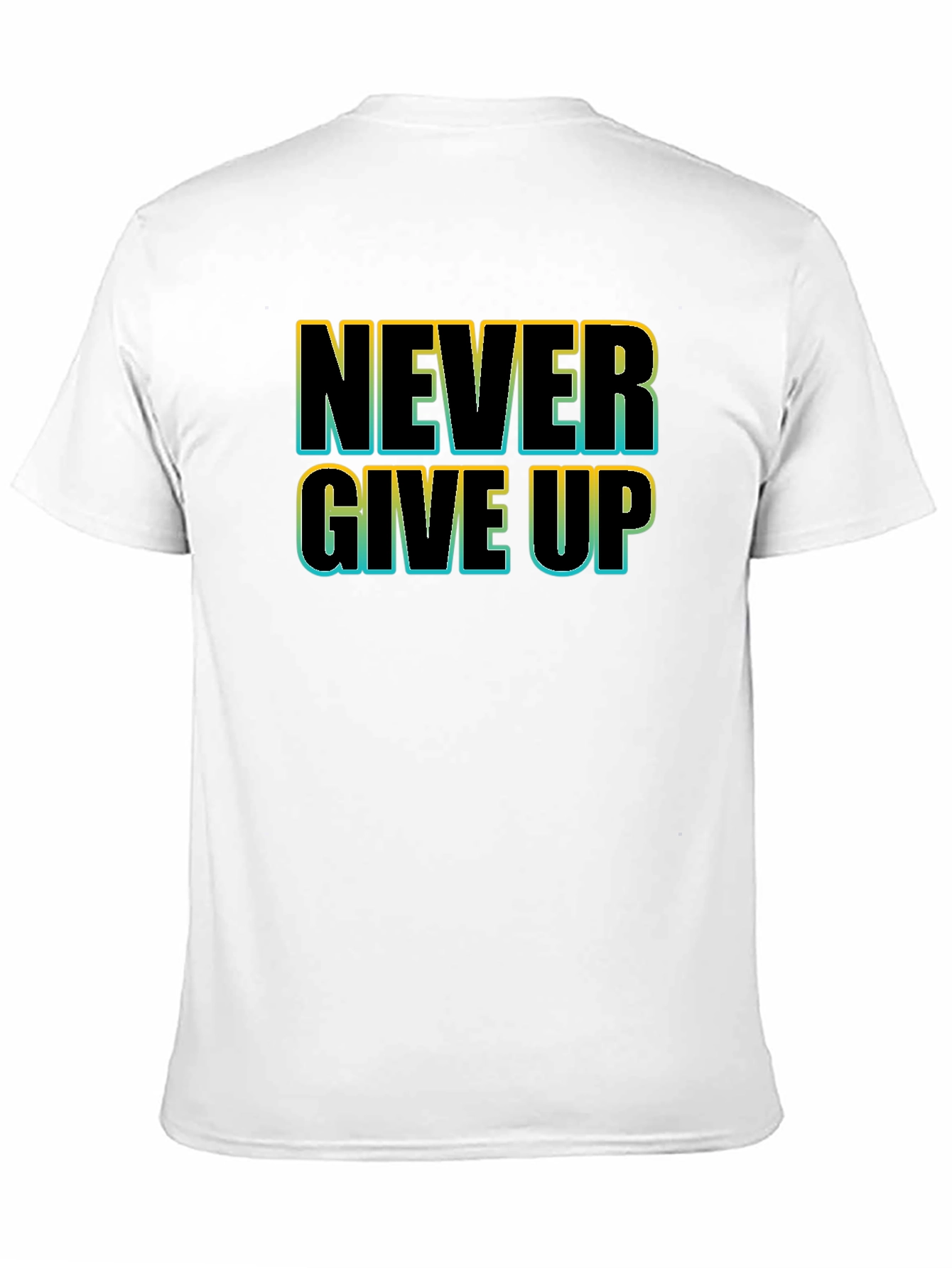 Never Give Up Graphic T-Shirt