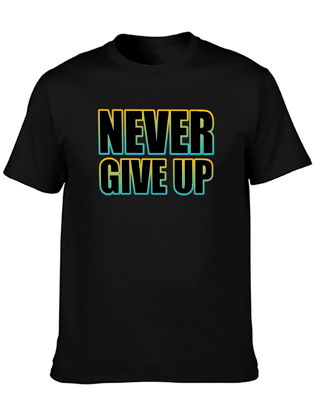 Never Give Up Graphic T-Shirt