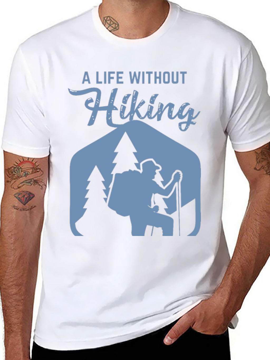 Hiking Life T-Shirt - Outdoor Adventure Tee