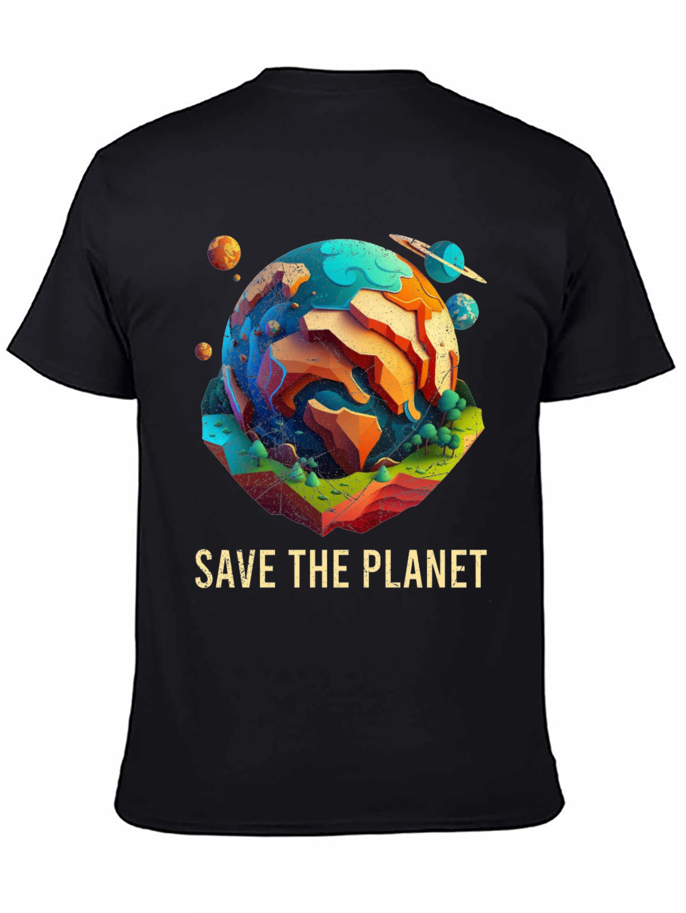 Save the Planet T-Shirt - Earth Design