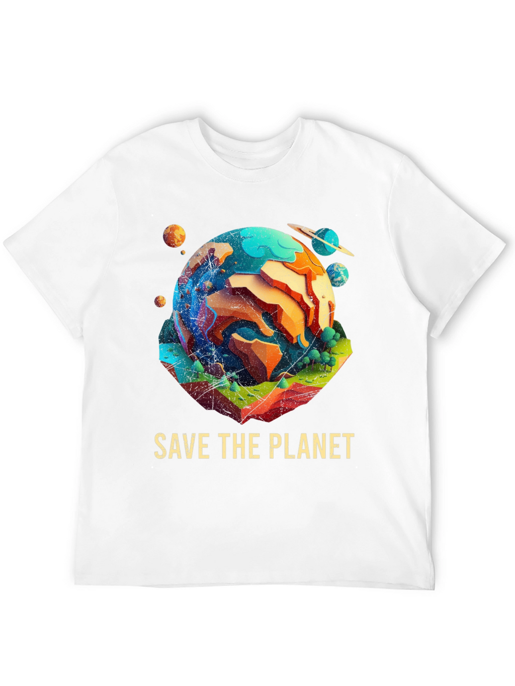 Save the Planet T-Shirt - Earth Design