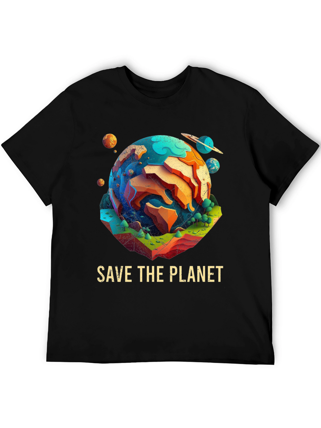 Save the Planet T-Shirt - Earth Design