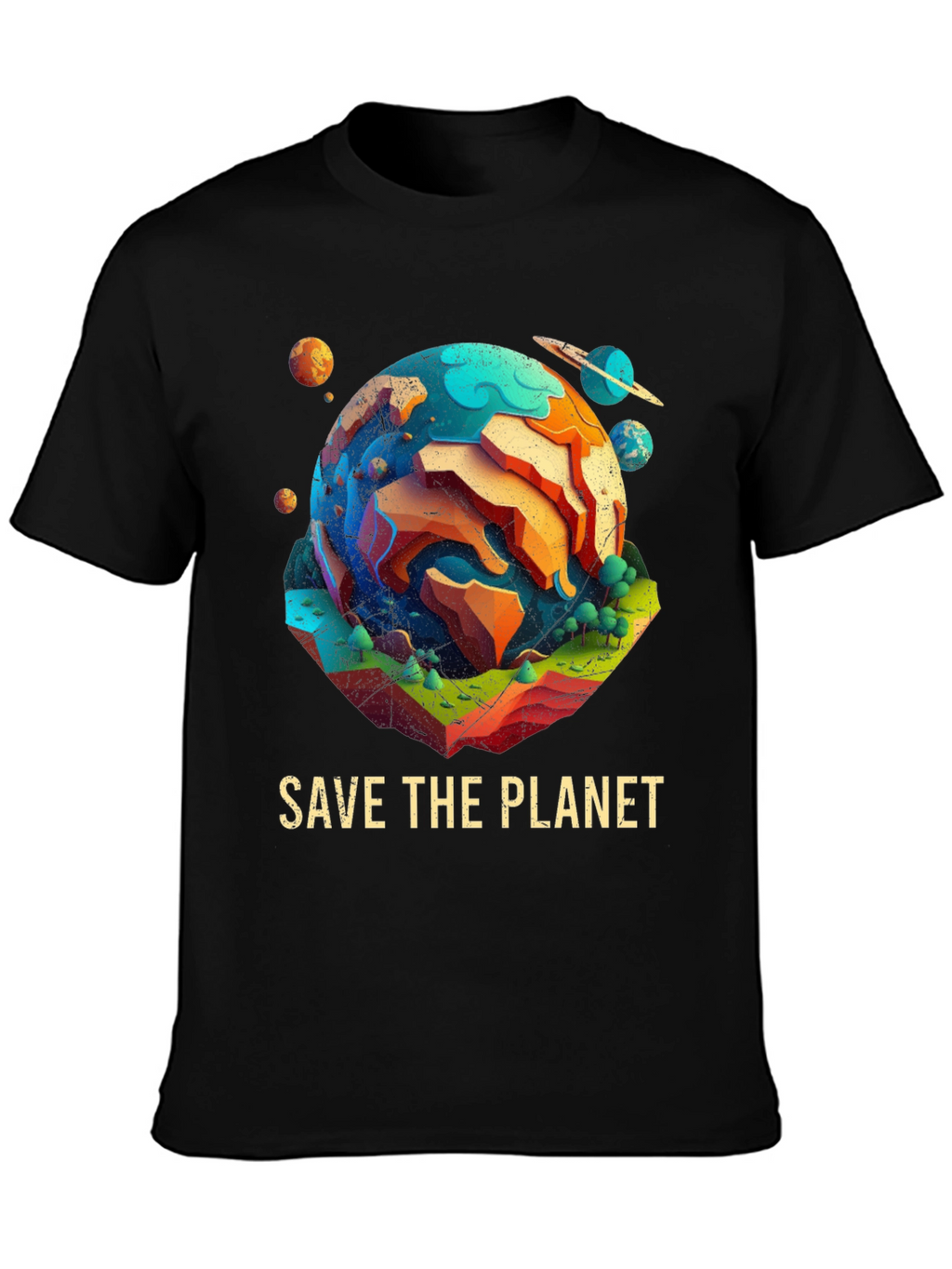Save the Planet T-Shirt - Earth Design