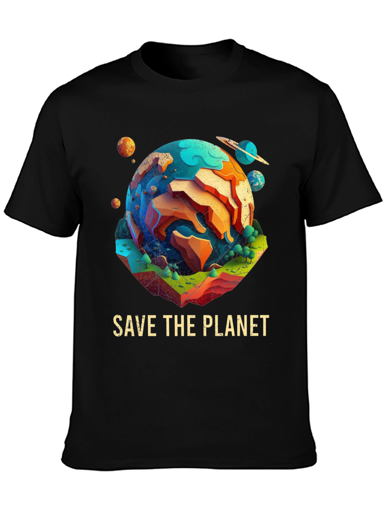 Save the Planet T-Shirt - Earth Design