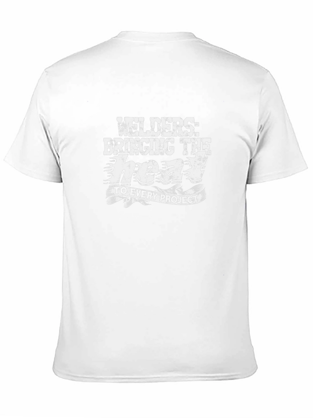 Welders Bringing The Heat Black Graphic T-Shirt