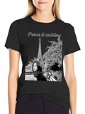 Paris Peace Calling Graphic T-Shirt