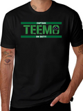Captain Teemo On Duty! Black T-Shirt