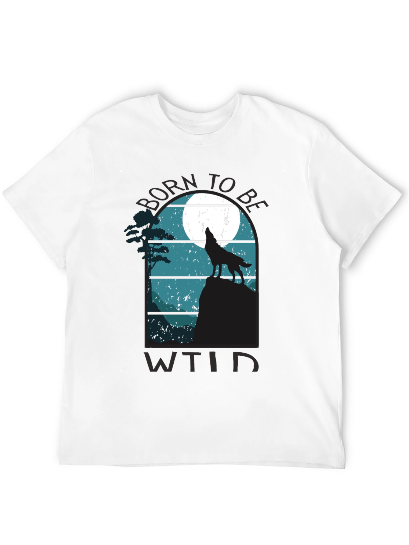 Born to be Wild Black T-Shirt