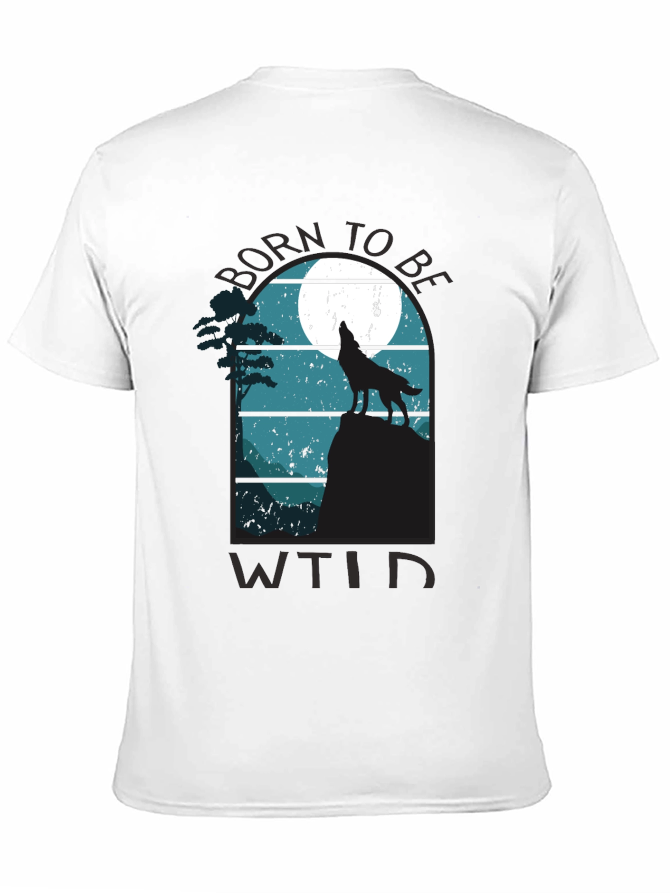 Born to be Wild Black T-Shirt