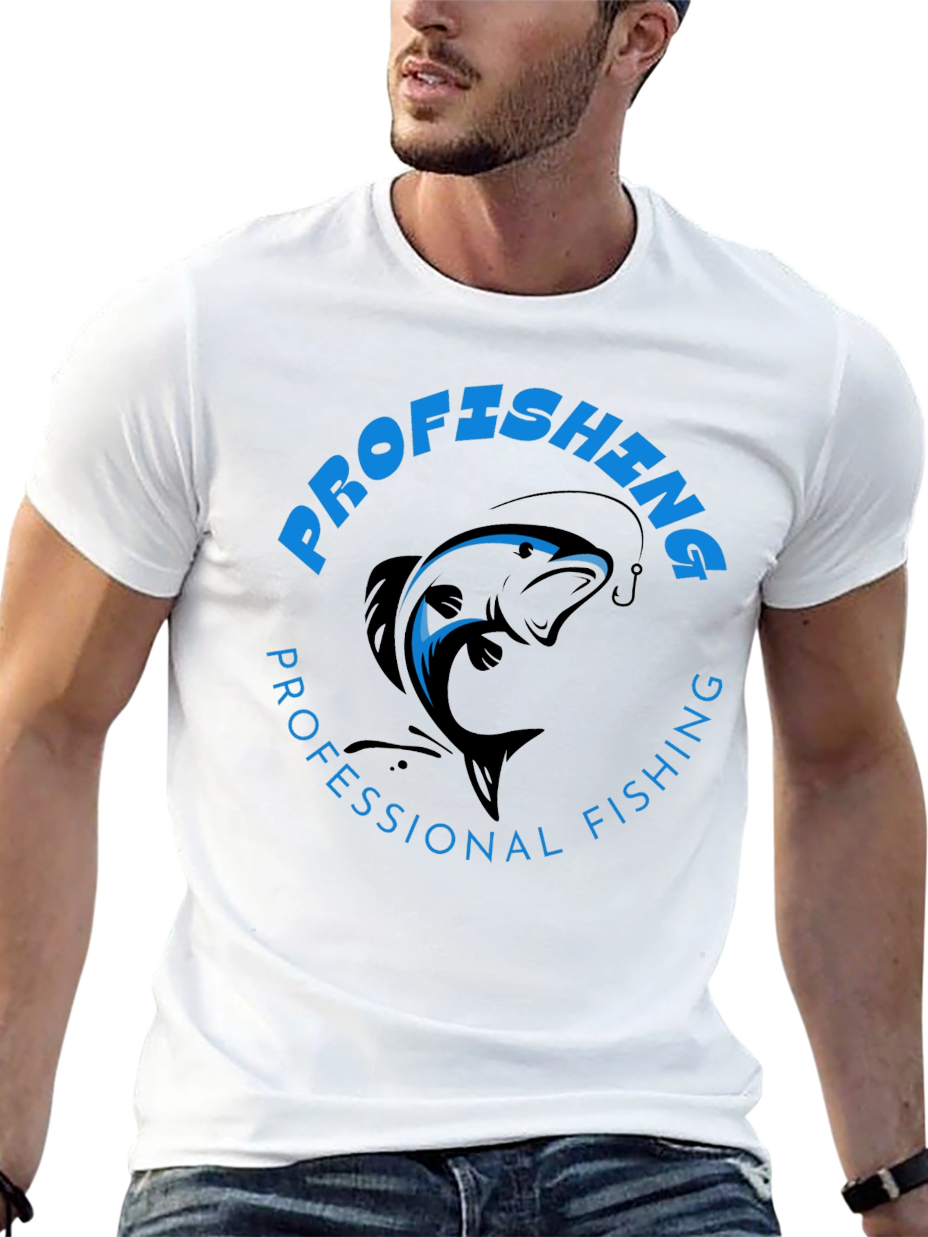 ProFishing Black Graphic T-Shirt