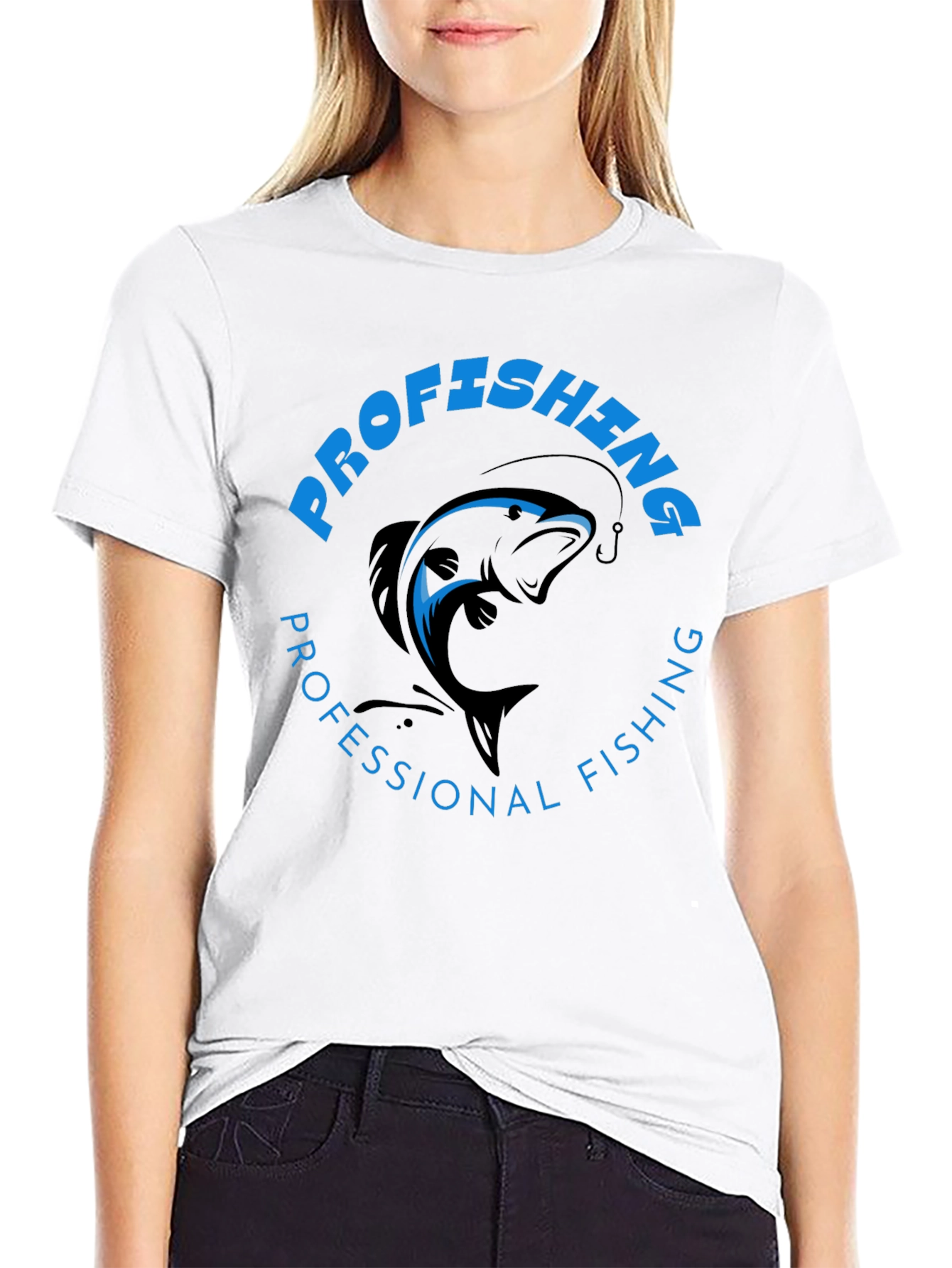 ProFishing Black Graphic T-Shirt