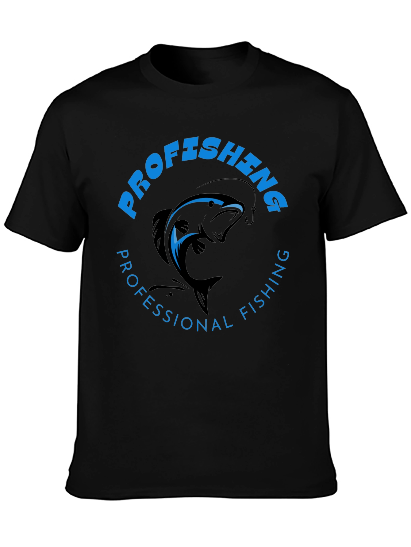 ProFishing Black Graphic T-Shirt