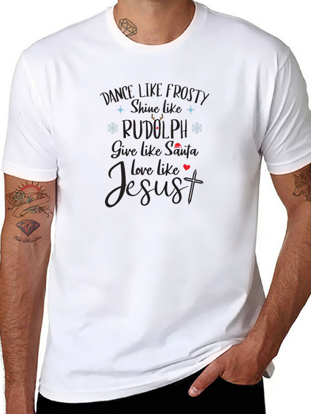 Festive Christmas Graphic T-Shirt