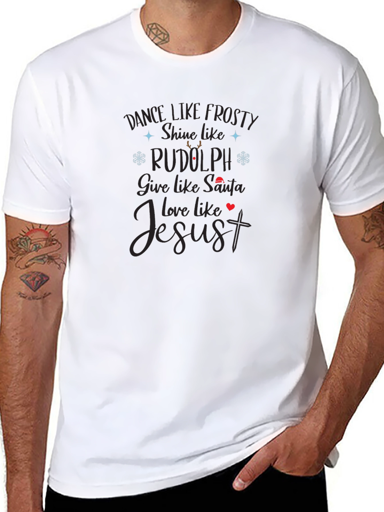 Festive Christmas Graphic T-Shirt