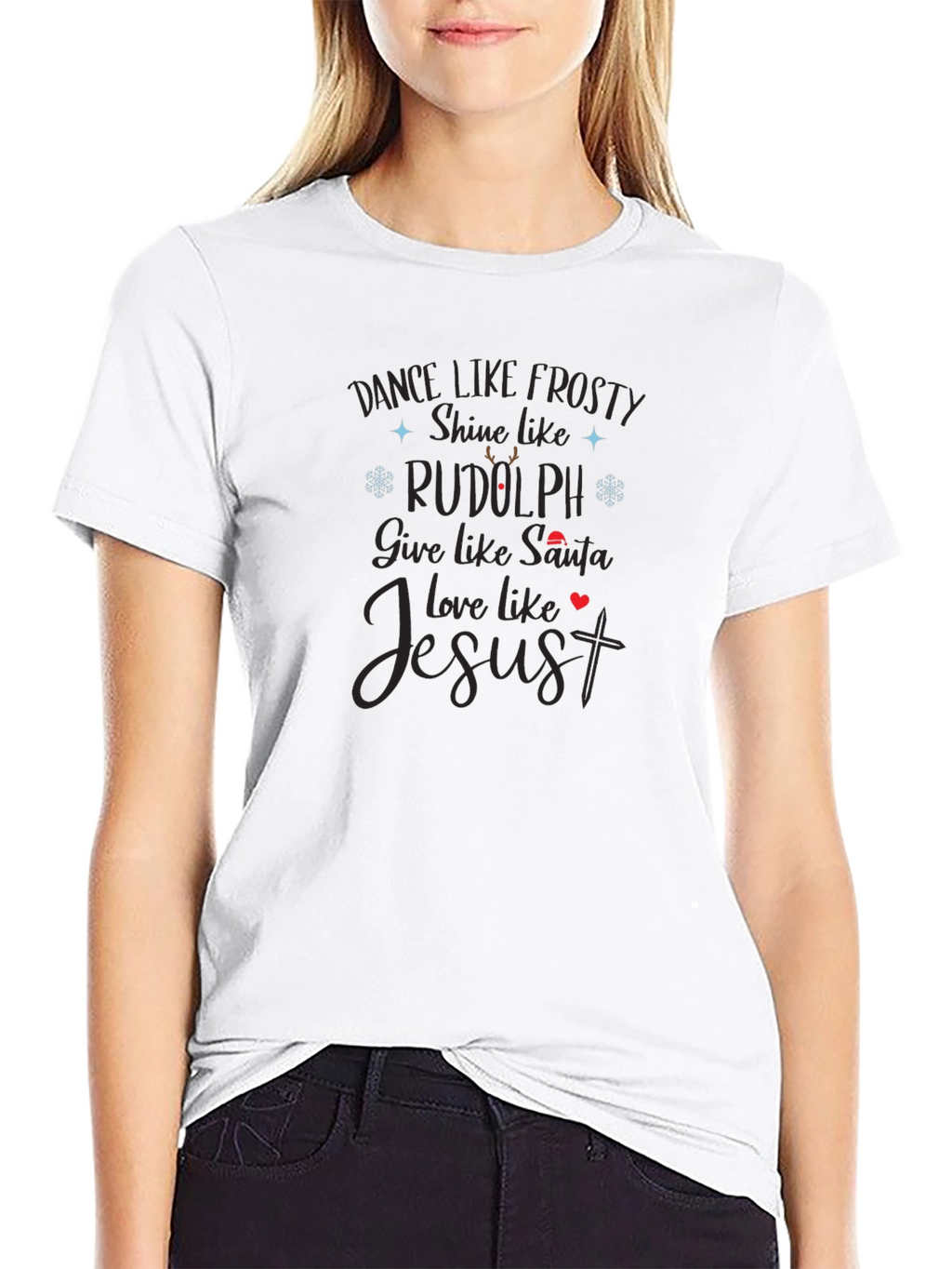 Festive Christmas Graphic T-Shirt