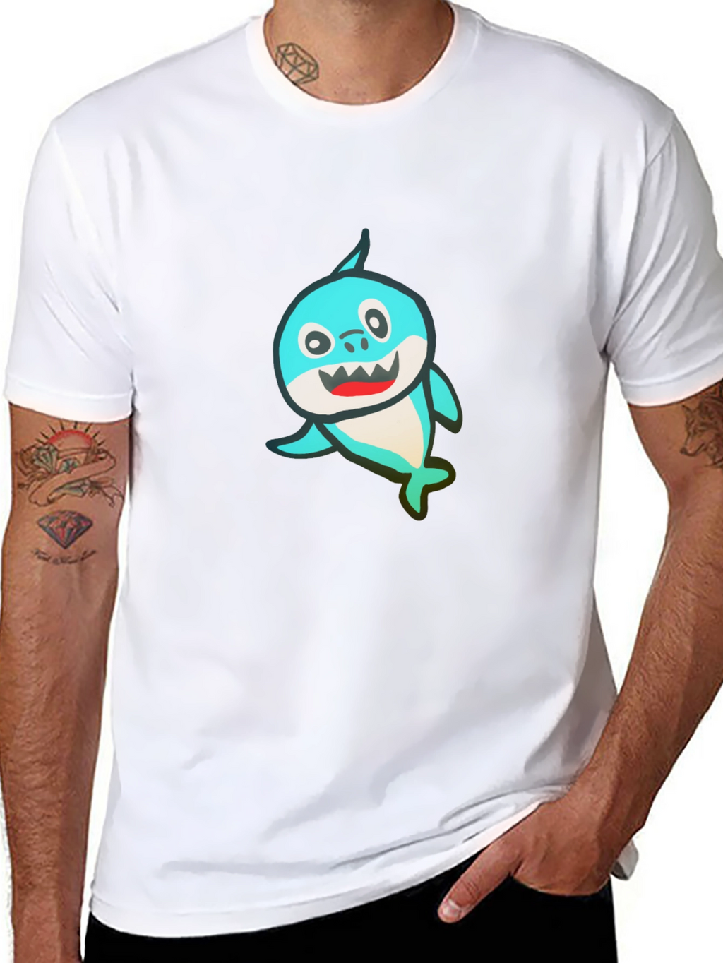 Baby Shark Graphic Tee - Fun & Playful
