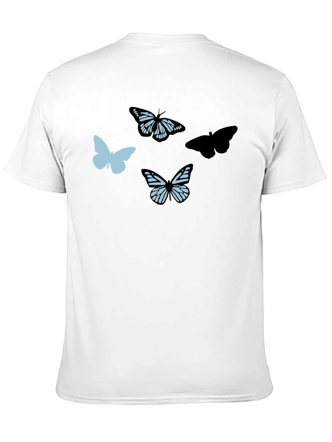 Butterfly Graphic T-Shirt - Trendy Casual Tee