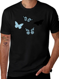 Butterfly Graphic T-Shirt - Trendy Casual Tee