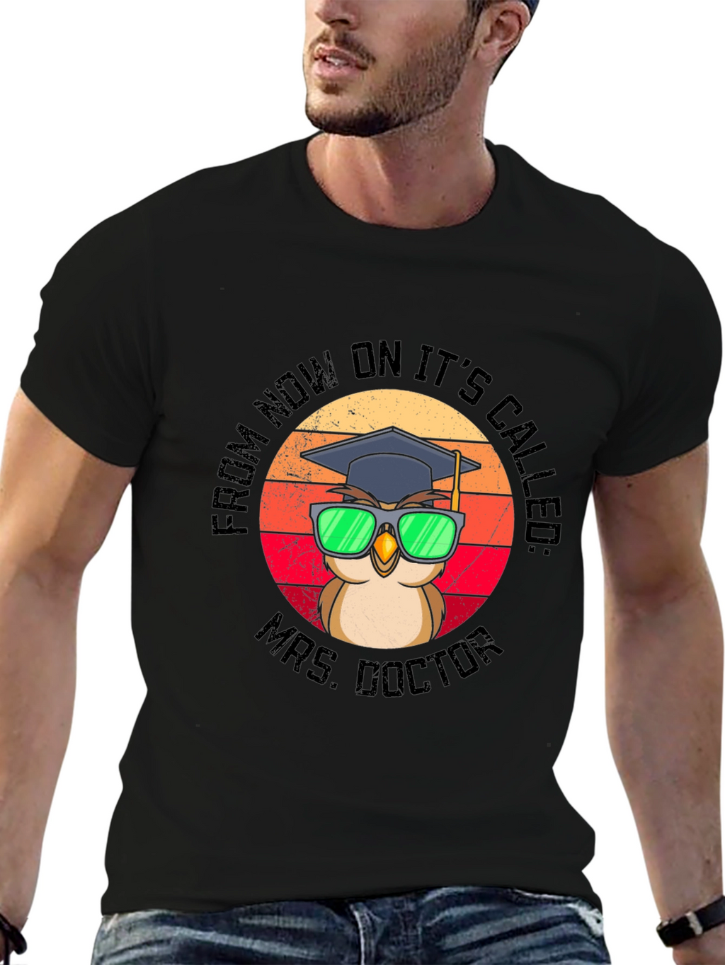 Mrs. Doctor Graduation Owl T-Shirt