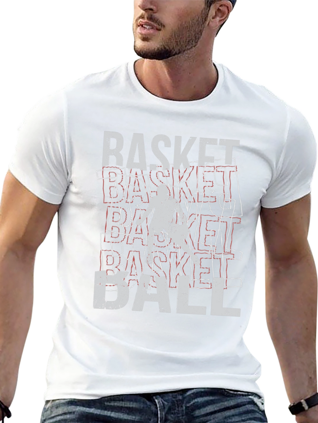 Basketball Graphic Tee - Stylish & Sporty