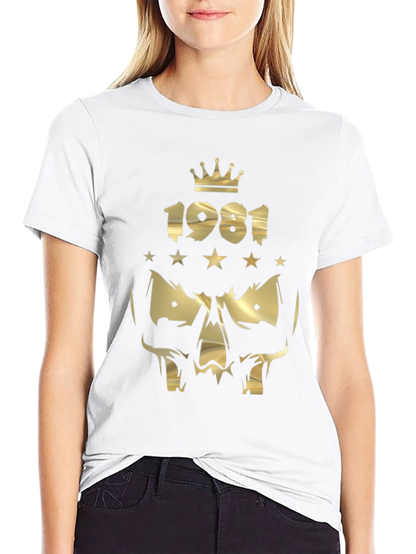 King Skull 1981 Black T-Shirt