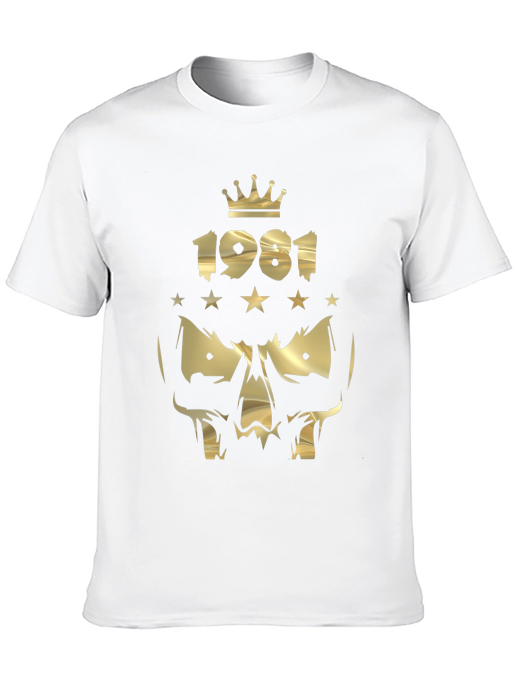 King Skull 1981 Black T-Shirt
