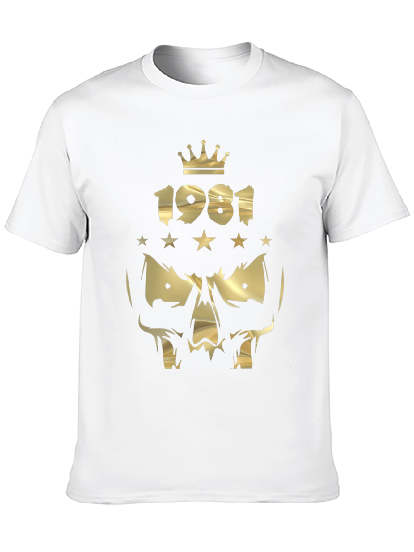 King Skull 1981 Black T-Shirt