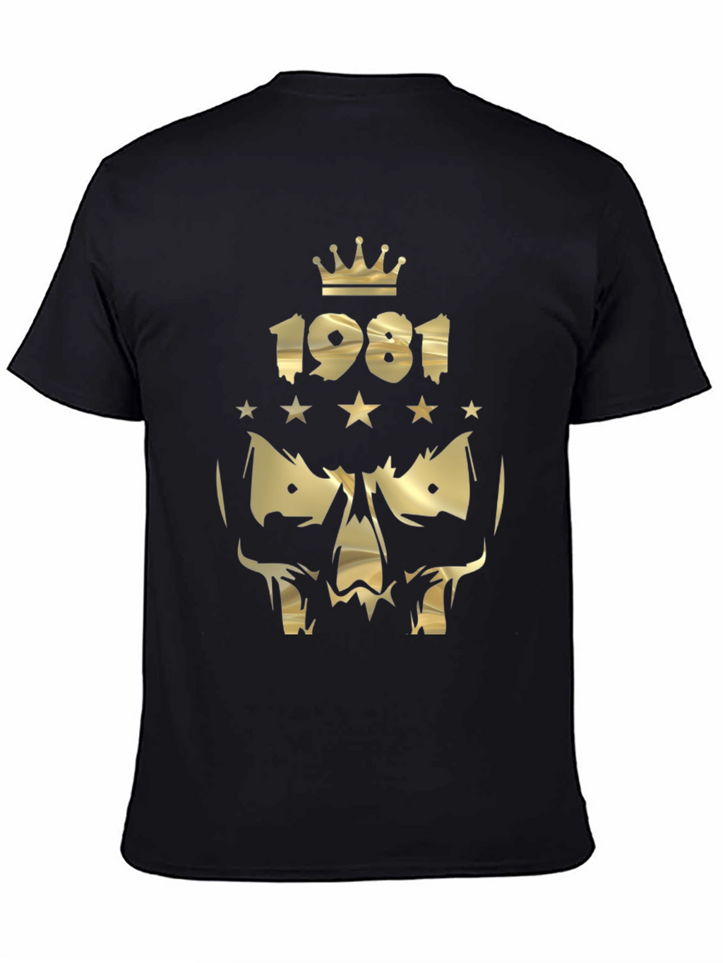 King Skull 1981 Black T-Shirt