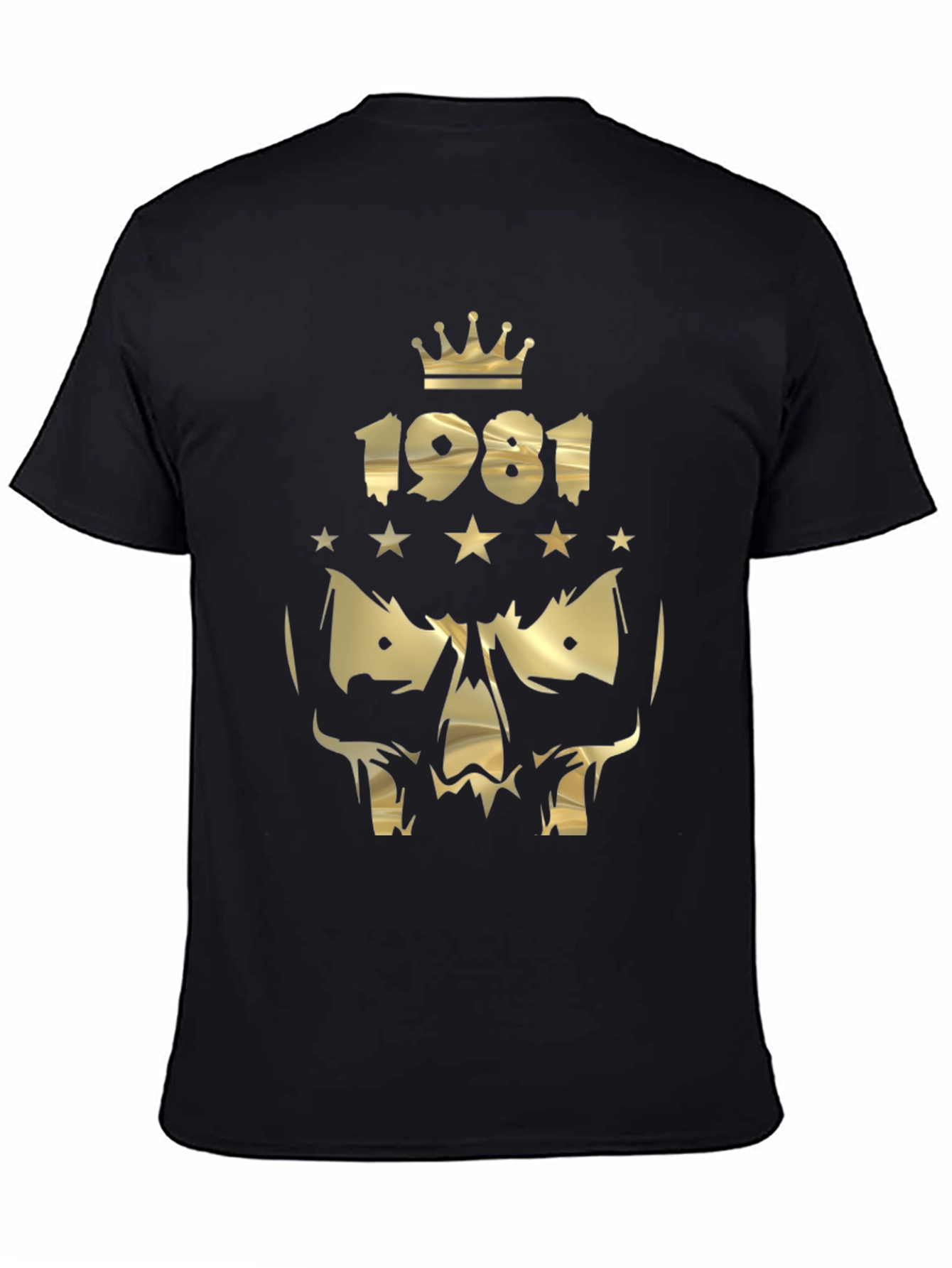King Skull 1981 Black T-Shirt