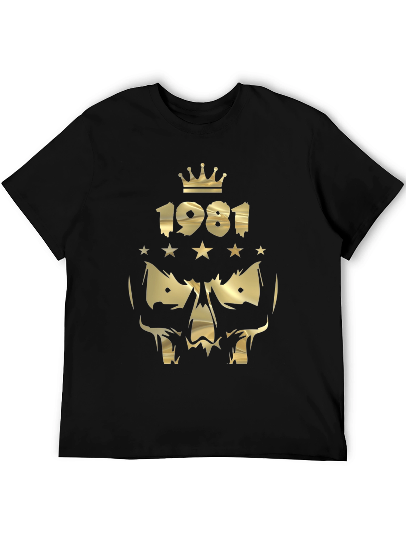 King Skull 1981 Black T-Shirt