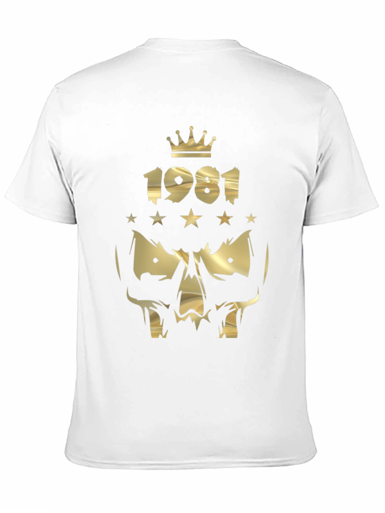 King Skull 1981 Black T-Shirt