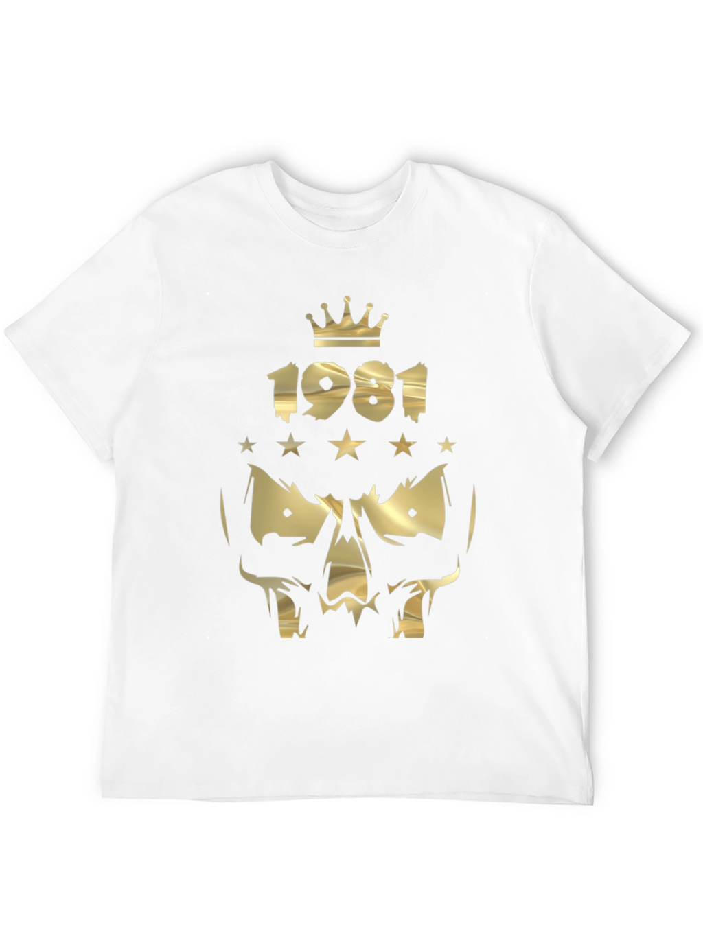 King Skull 1981 Black T-Shirt