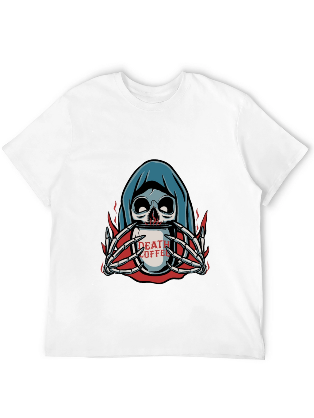 Death Coffee Graphic T-Shirt