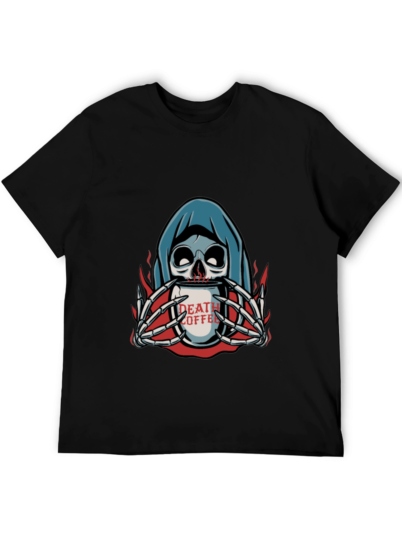 Death Coffee Graphic T-Shirt