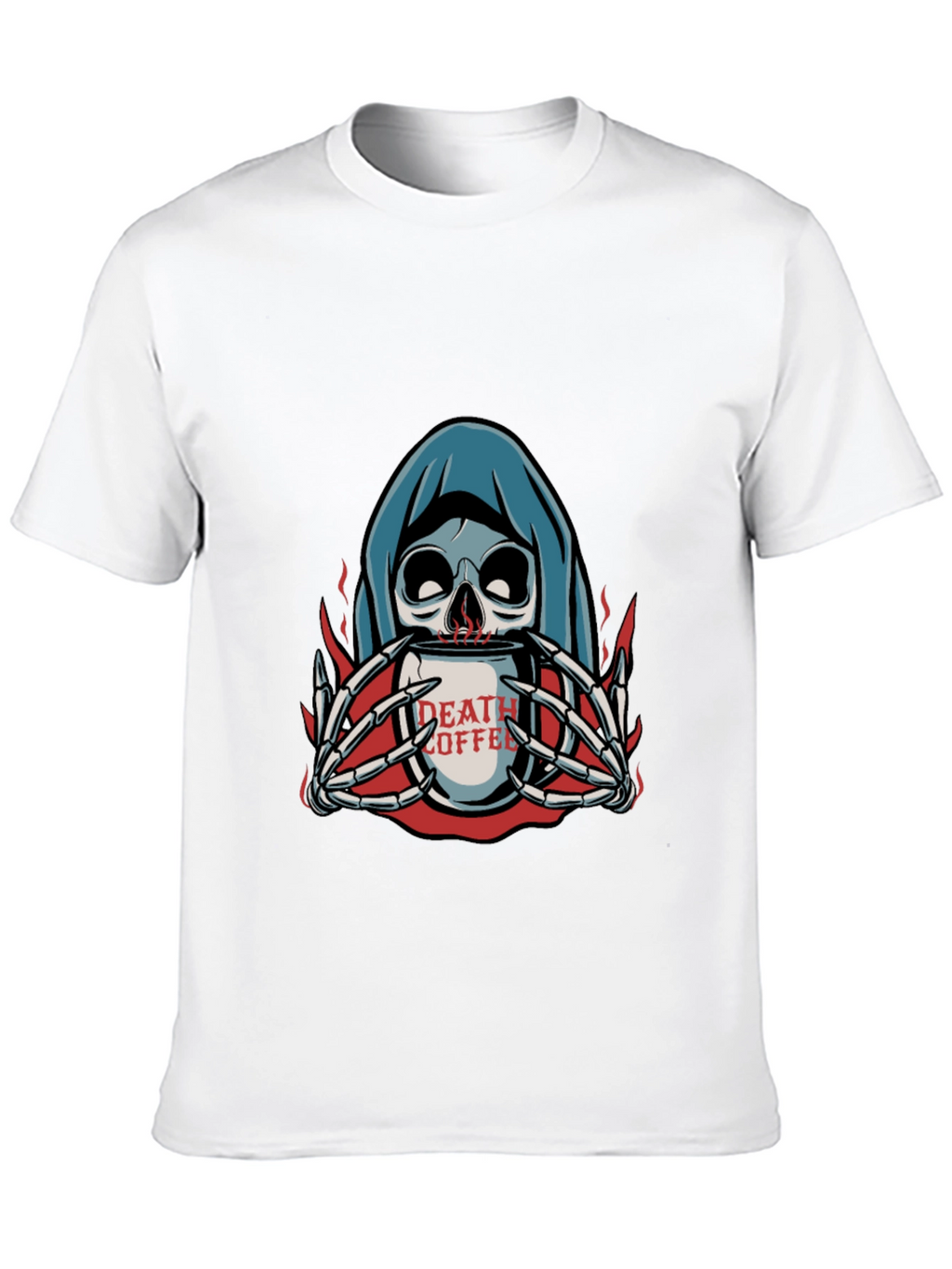 Death Coffee Graphic T-Shirt