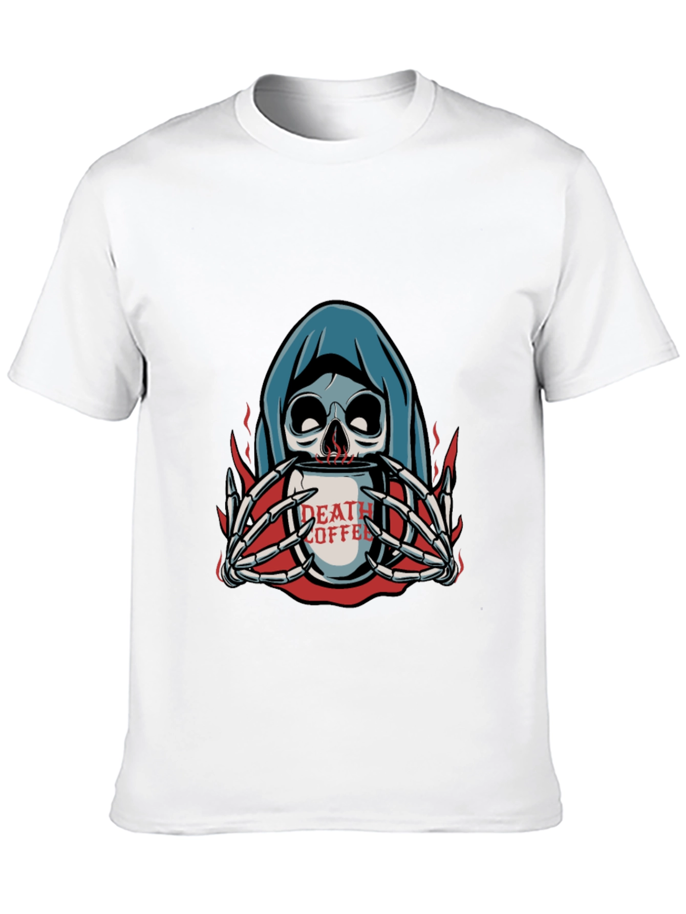 Death Coffee Graphic T-Shirt
