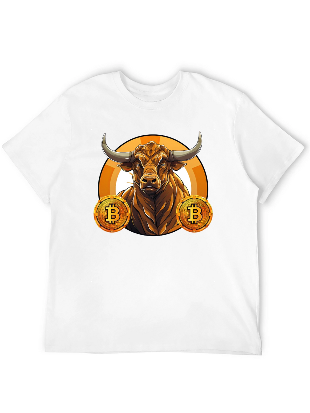 Bullish Bitcoin Graphic Tee - Black