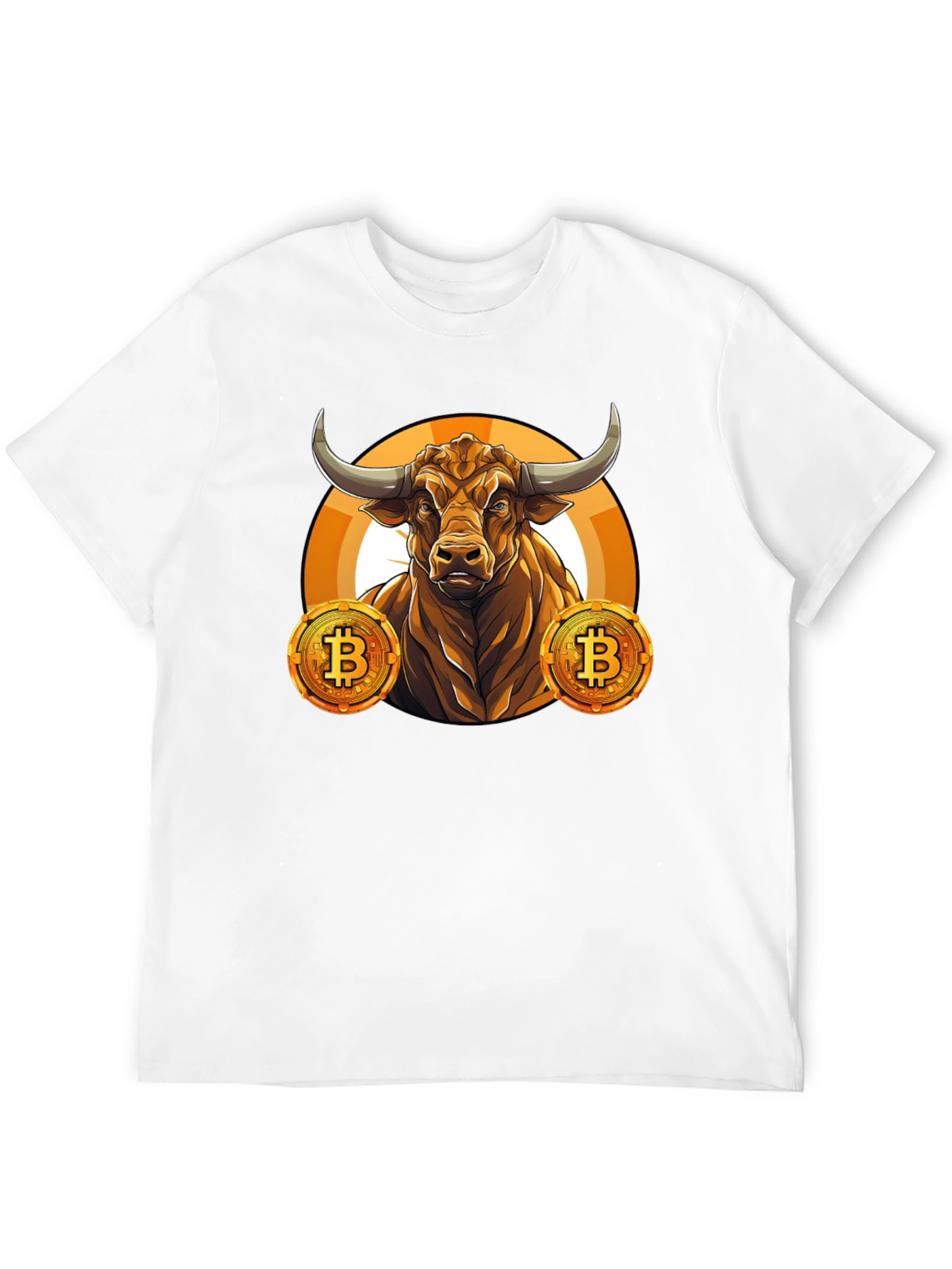 Bullish Bitcoin Graphic Tee - Black