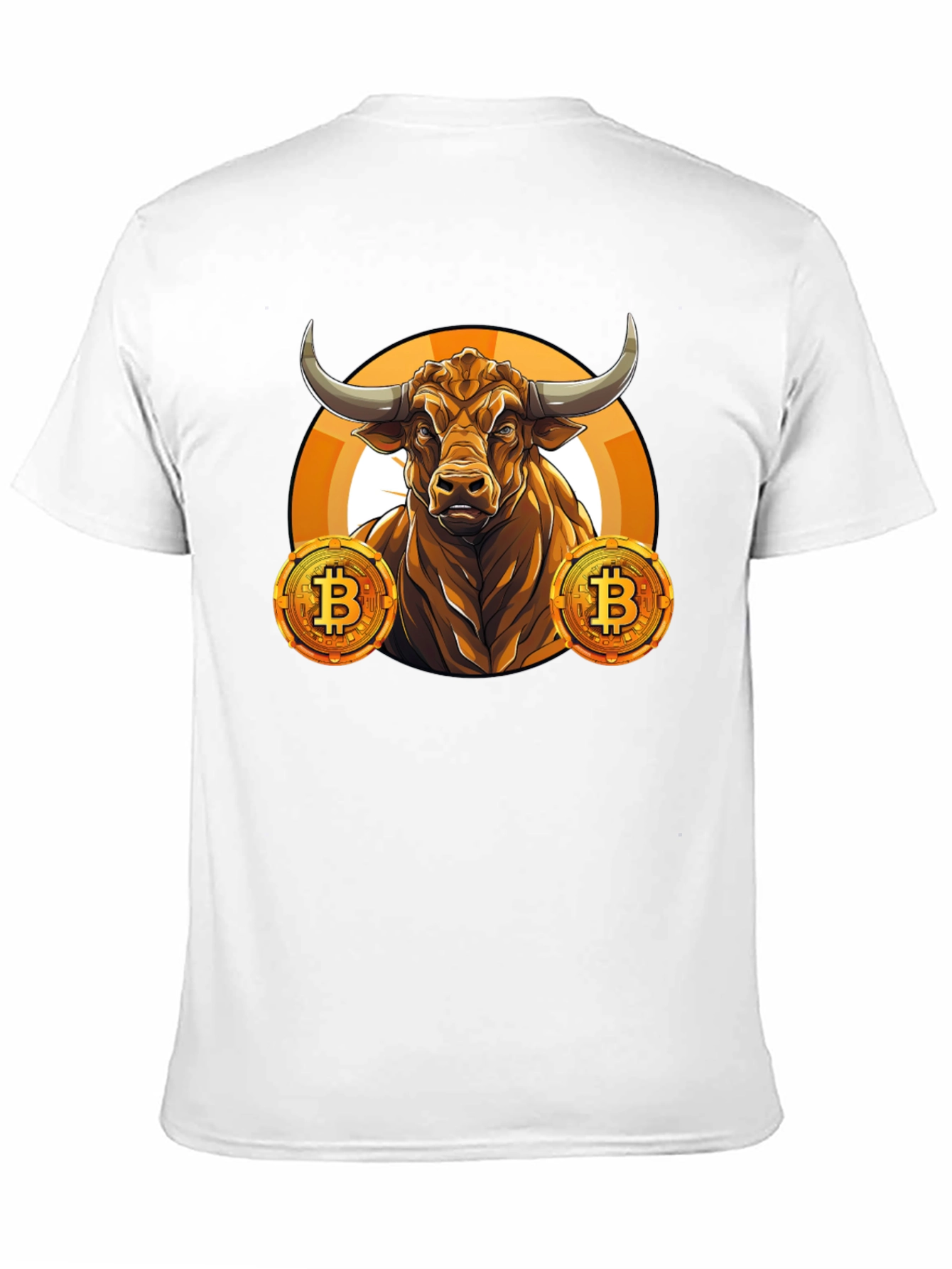 Bullish Bitcoin Graphic Tee - Black